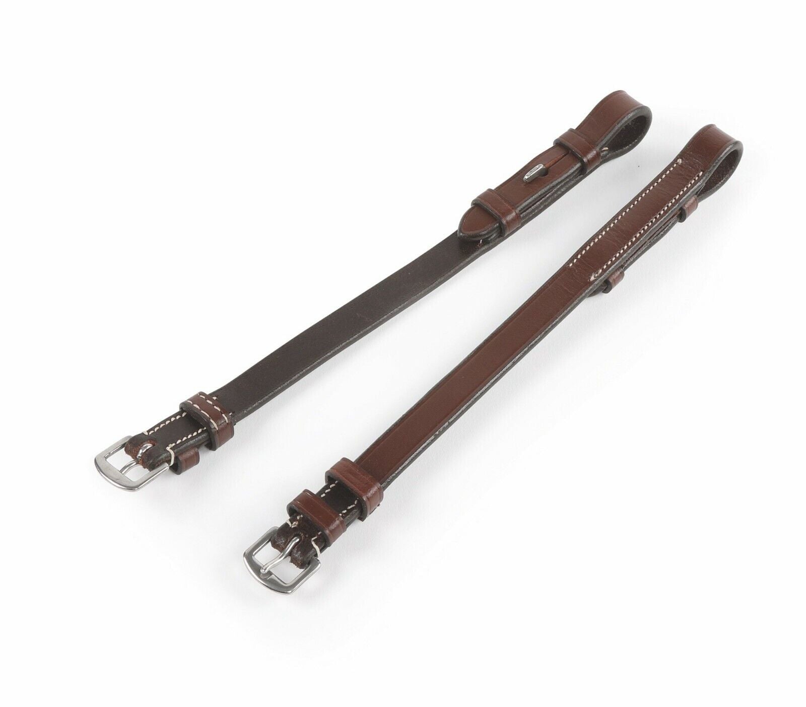 Picture of Shires Avignon Leather Bridle Cheeks |  3 Colours