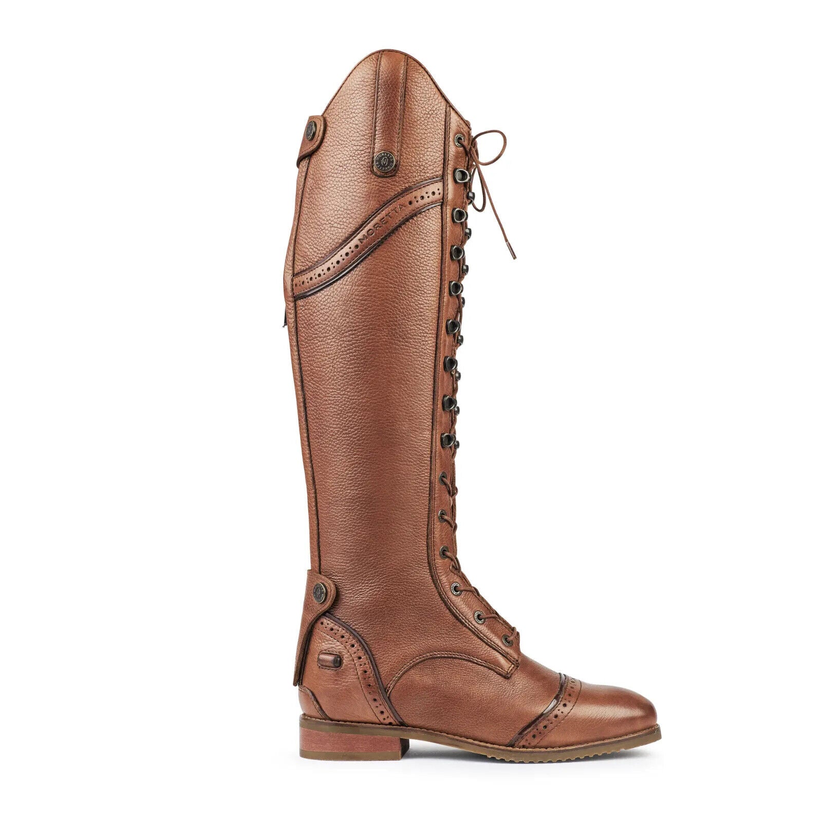 Picture of Shires Moretta Maddalena Long Riding Boots | Leather | Zip Up | 4 Colours UK4 -9