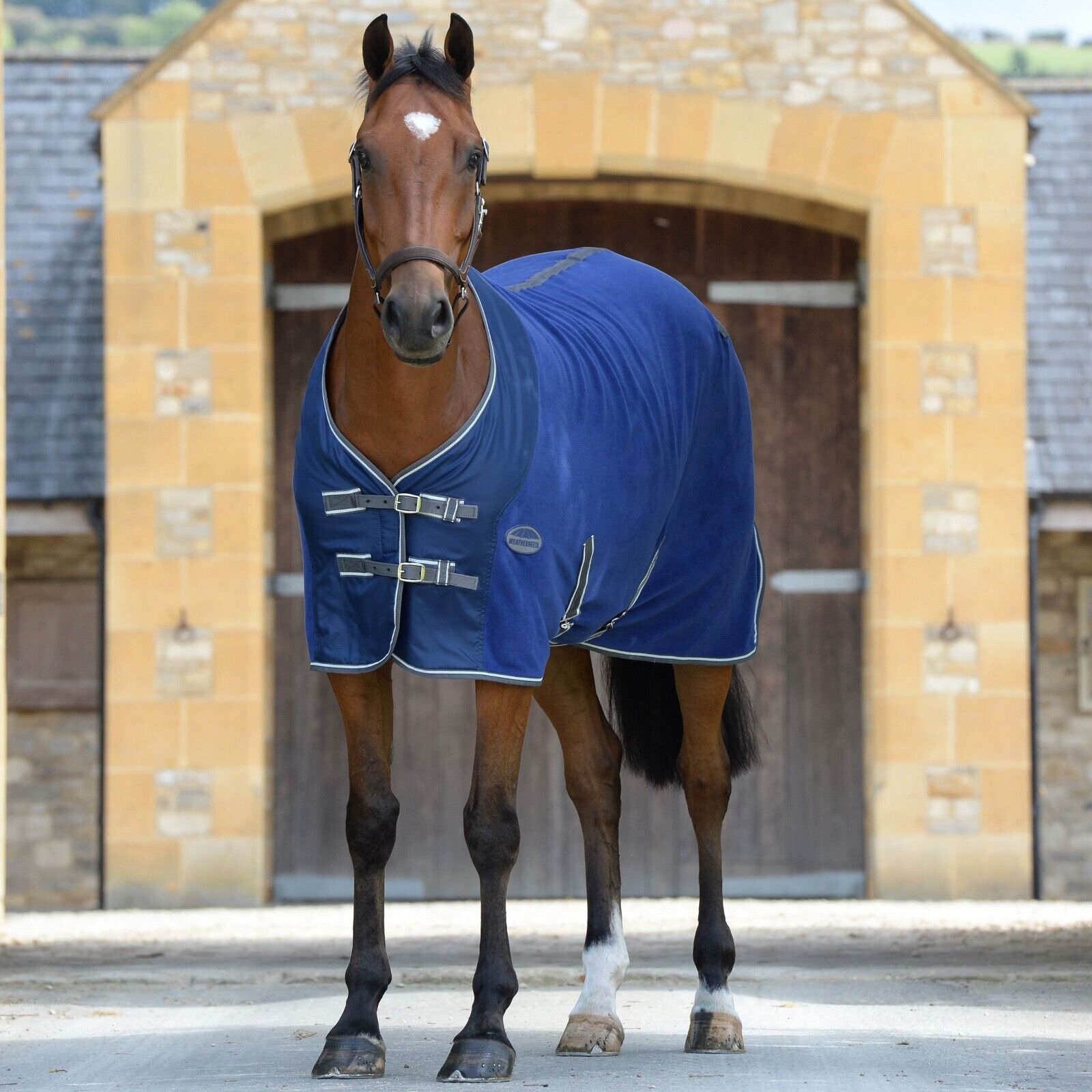 Picture of Weatherbeeta Fleece Cooler / Travel Horse Rug, Std Neck