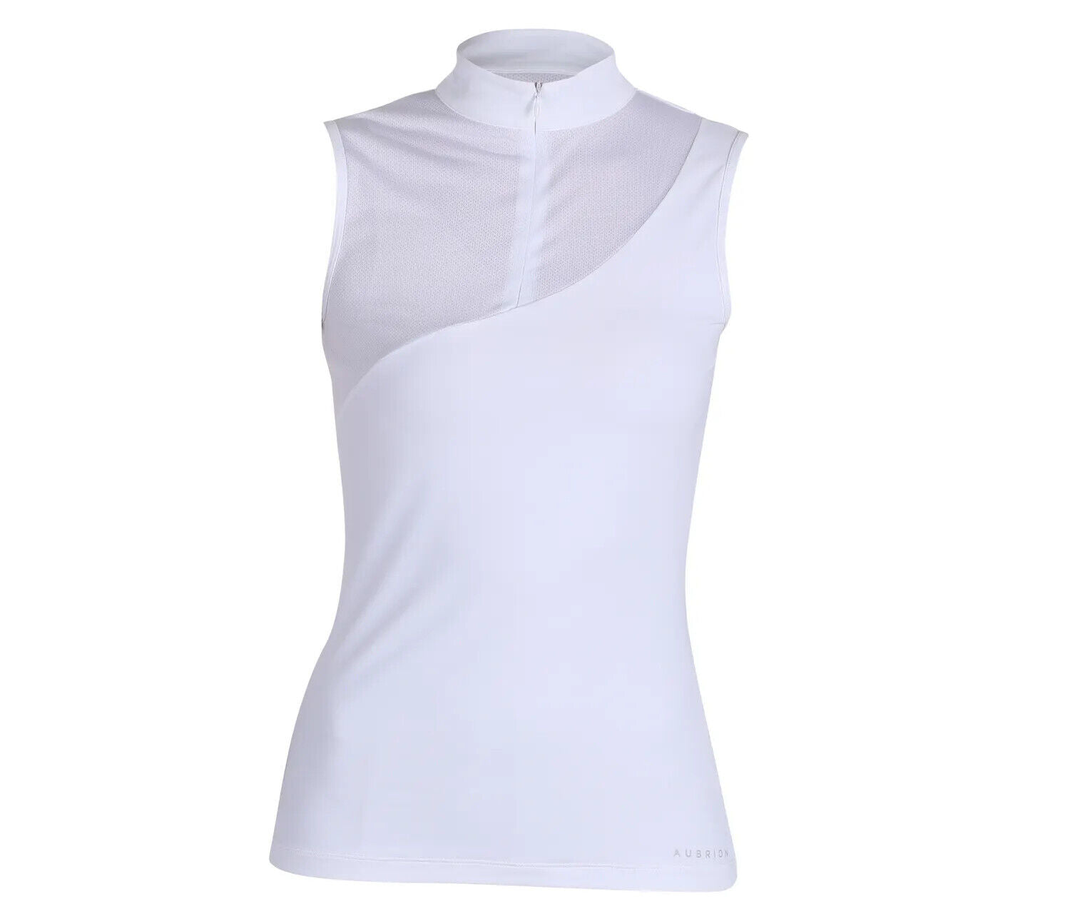 Picture of Shires Aubrion Luton Ladies Show Shirt | Womens | White, Navy | XXS - XXL