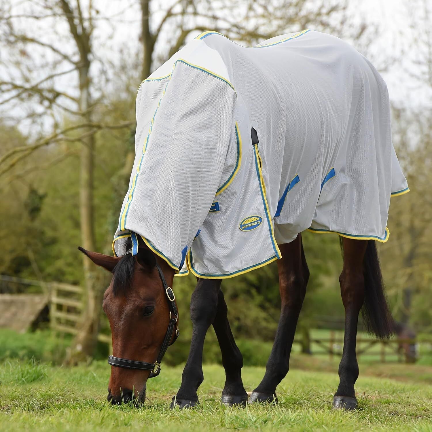 Picture of WeatherBeeta ComFiTec Zephyr Plus Mesh Fly Horse Rug,  Full Neck, Belly Band