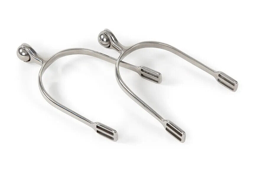 Picture of Shires Roller Ball Riding Spurs Stainless Steel | Mens, Ladies