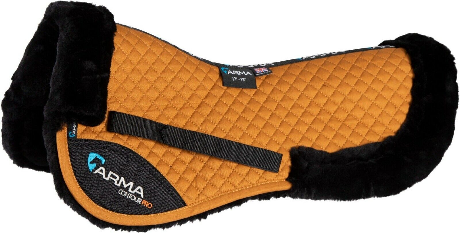 Picture of Shires Arma Half Pad | 100% Cotton Outer | 10 Colours | Sizes 15-16.5" ,17"-18"
