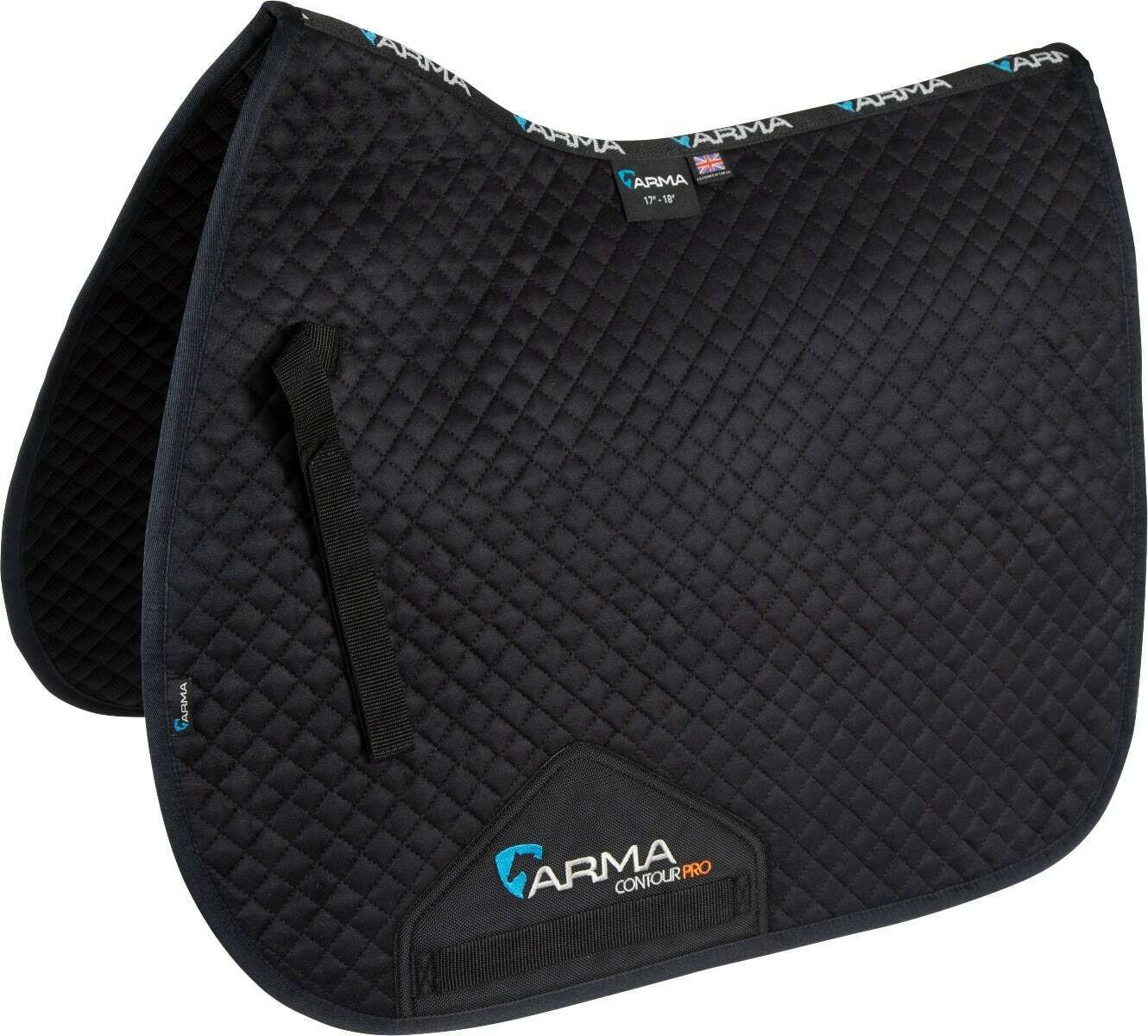 Picture of Shires Arma Suede Saddlecloth | 2 Sizes | 8 Colours | Ultra Dri Zone