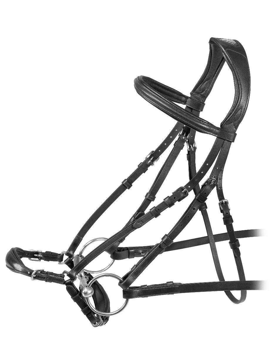 Picture of Shires Velociti Rapida Drop Noseband Bridle  | 2 Colours | 4 Sizes