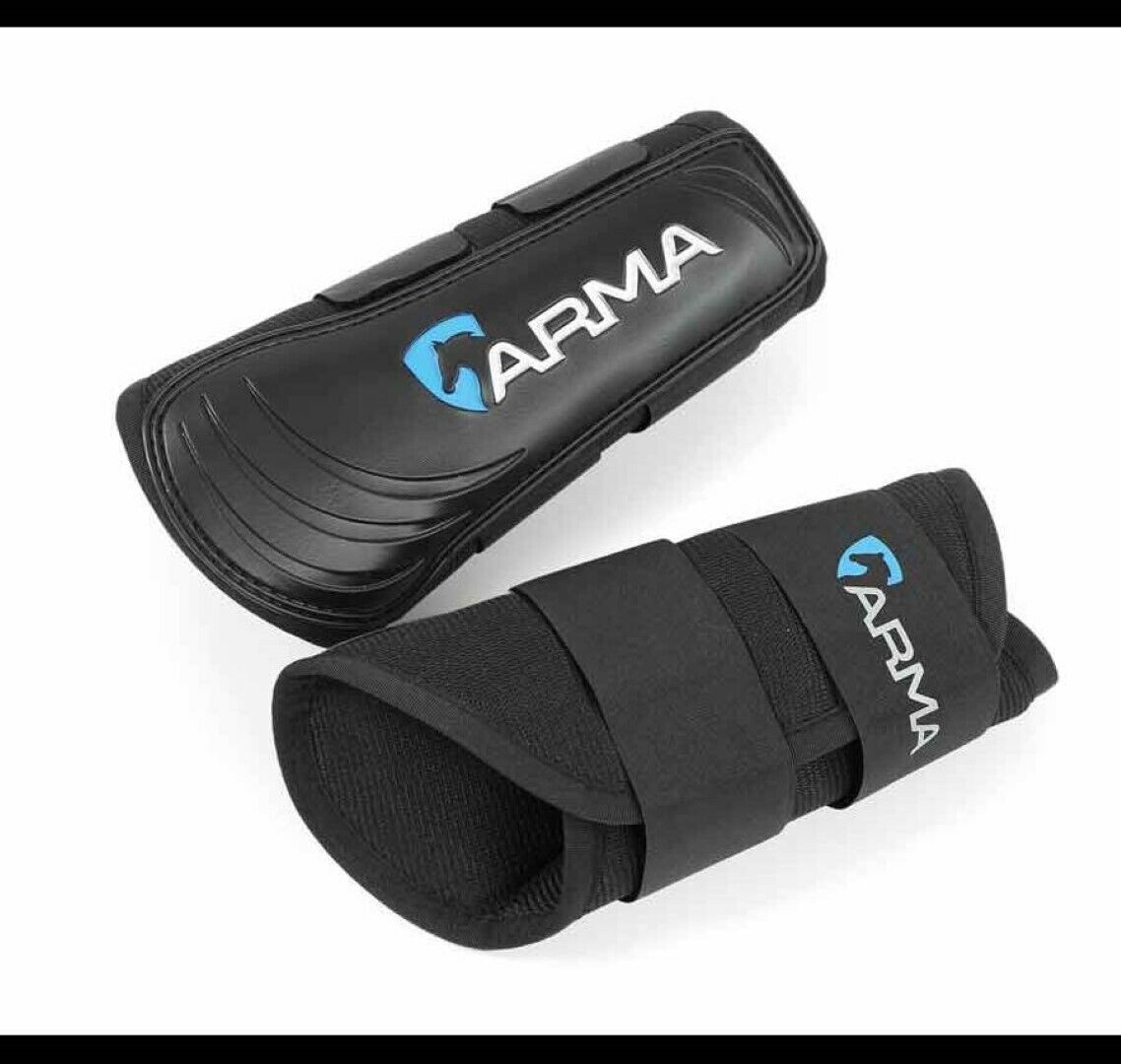 Picture of Shires Arma Air Motion Horse Brushing Boots | 7 Colours | 5 Sizes