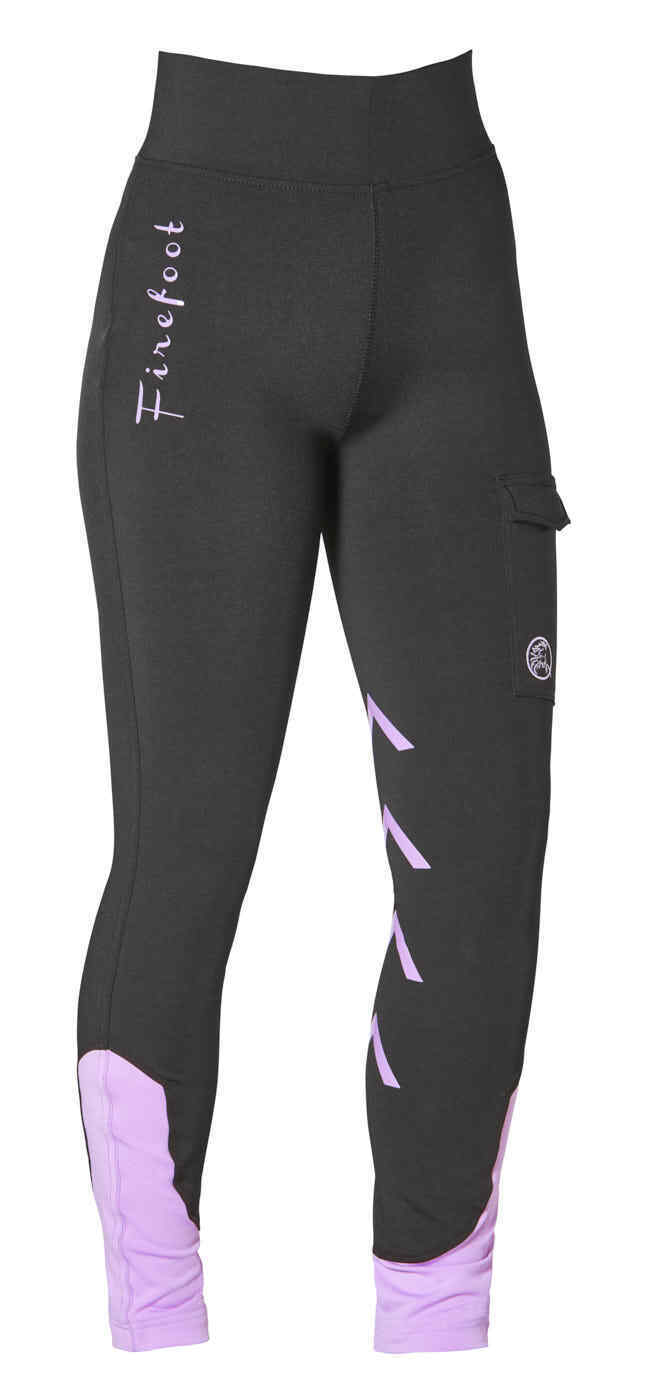 Picture of FireFoot Ripon LADIES Horse Riding Breeches, Silicone Knee Stretch legging