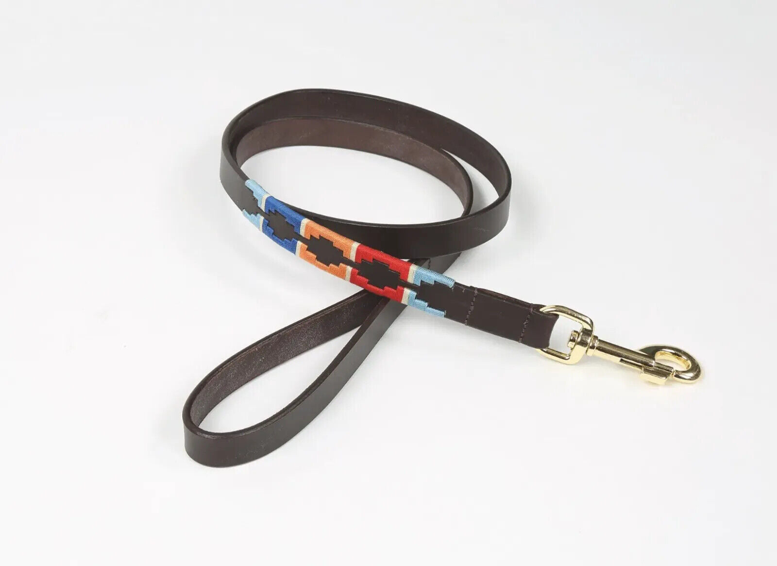 Picture of Shires Digby & Fox Drover Polo Leather Dog Lead | 3 Sizes | 4 Colours