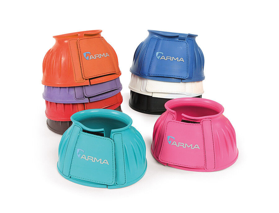 Picture of Shires Arma Rubber Over Reach Boots with Hook & Loop Fastening.