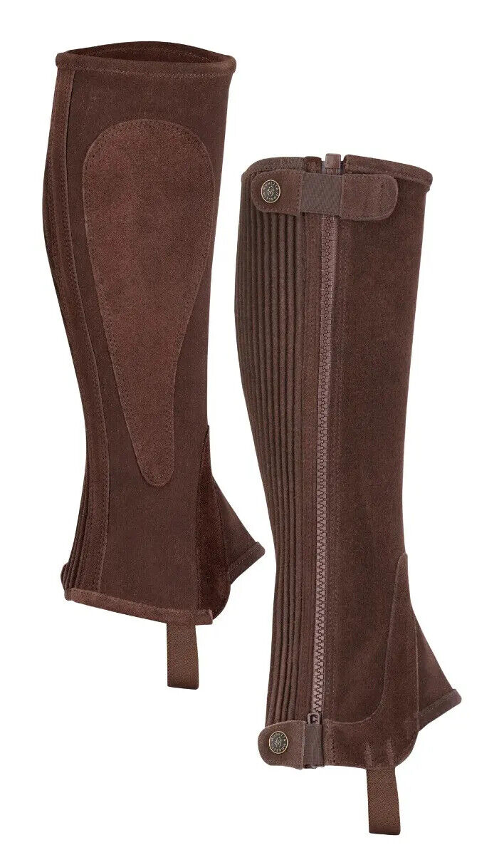 Picture of Shires Moretta Suede Half Chaps, Child Sizes,