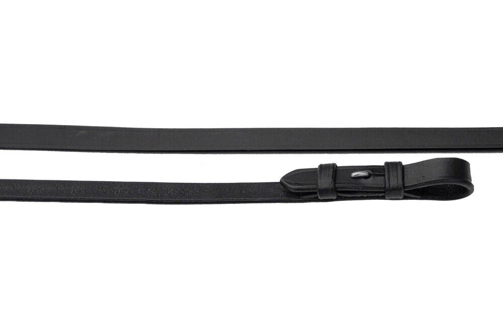 Picture of Plain Reins, Heritage English Leather  | Black or Havana | 54" x 5/8"