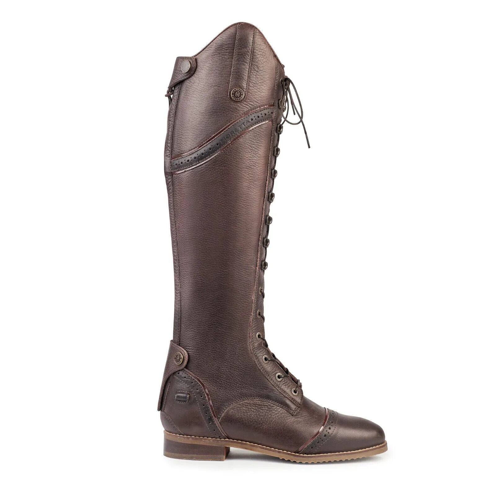 Picture of Shires Moretta Maddalena Long Riding Boots | Leather | Zip Up | 4 Colours UK4 -9