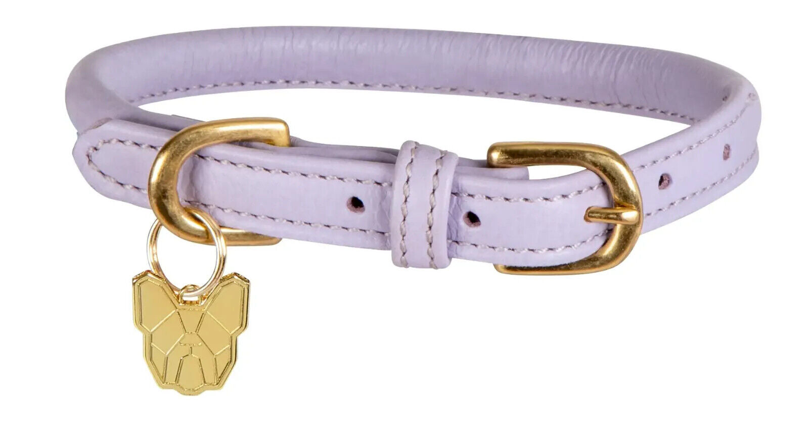 Picture of Digby & Fox Rolled Leather Dog Collar | 9 Sizes | 11 Colours