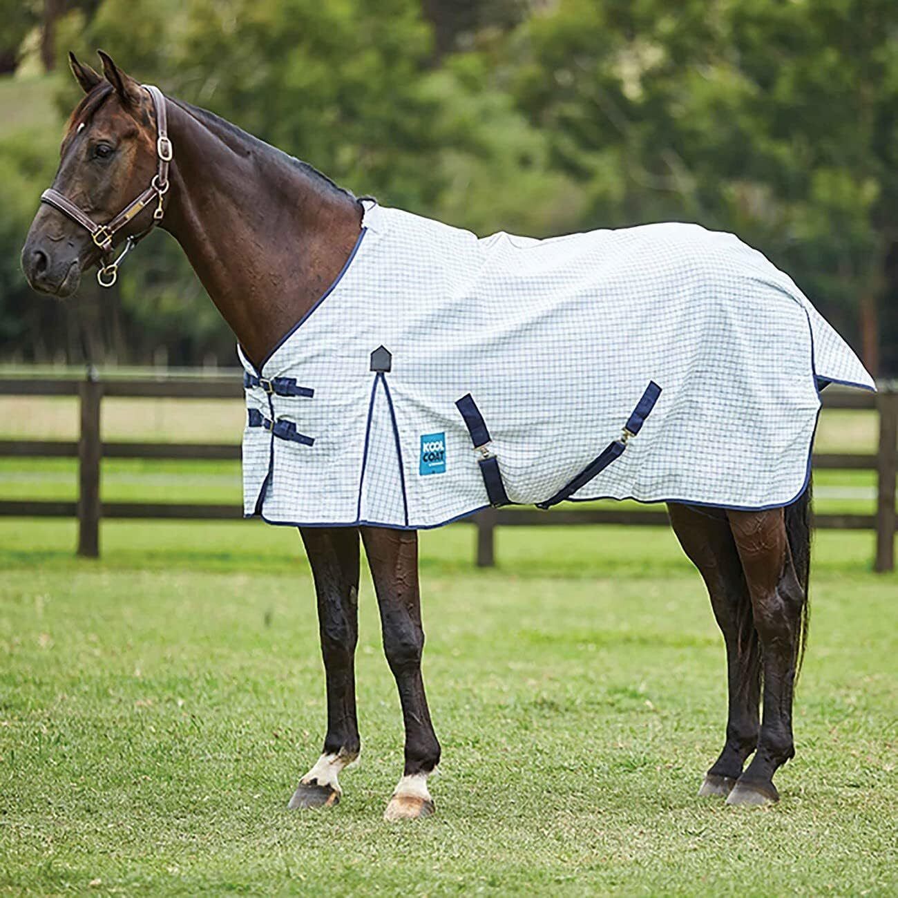 Picture of Kool Coat 0g Horse Rug, Summer Sheet, Classic With Surcingles, Std Neck Rug