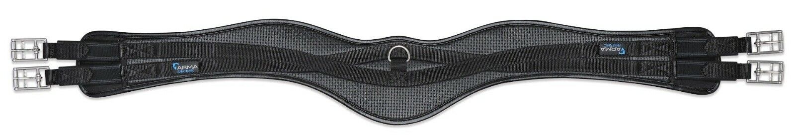 Picture of Shires Arma Anti-Chafe Anatomical Girth with Elastic | Black or Brown |38" - 60"
