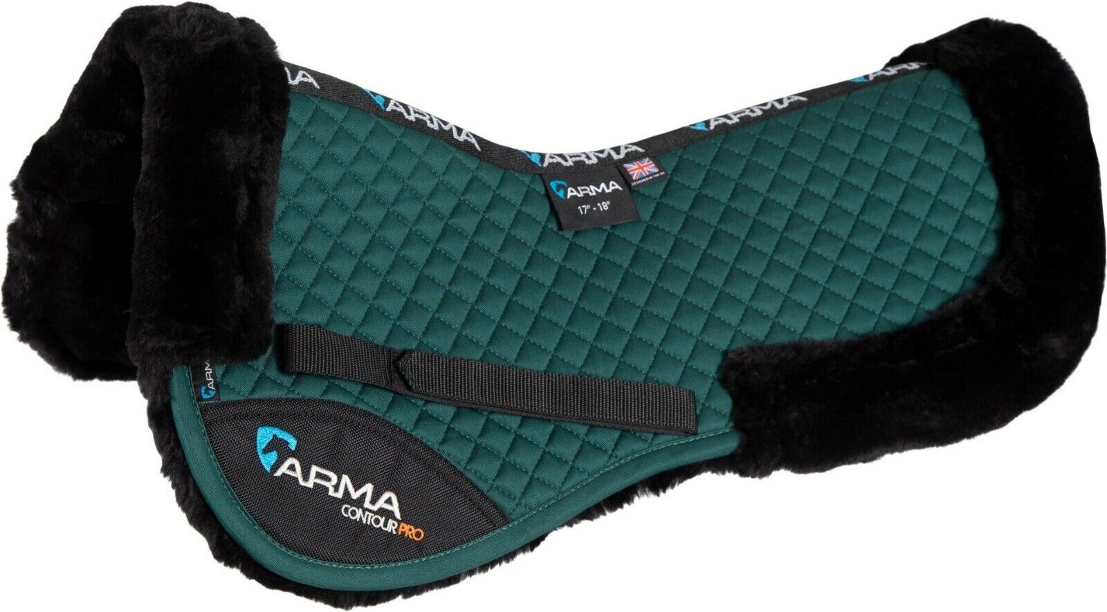 Picture of Shires Arma Half Pad | 100% Cotton Outer | 10 Colours | Sizes 15-16.5" ,17"-18"