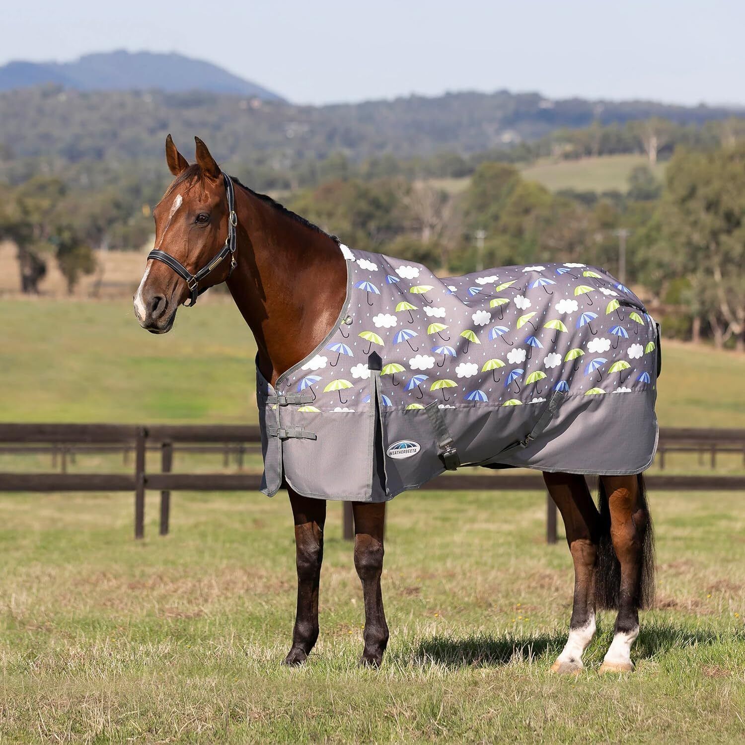 Picture of Weatherbeeta Comfitec Essential Turnout Rug, 0g, 1200D, Lite,  2 Colours