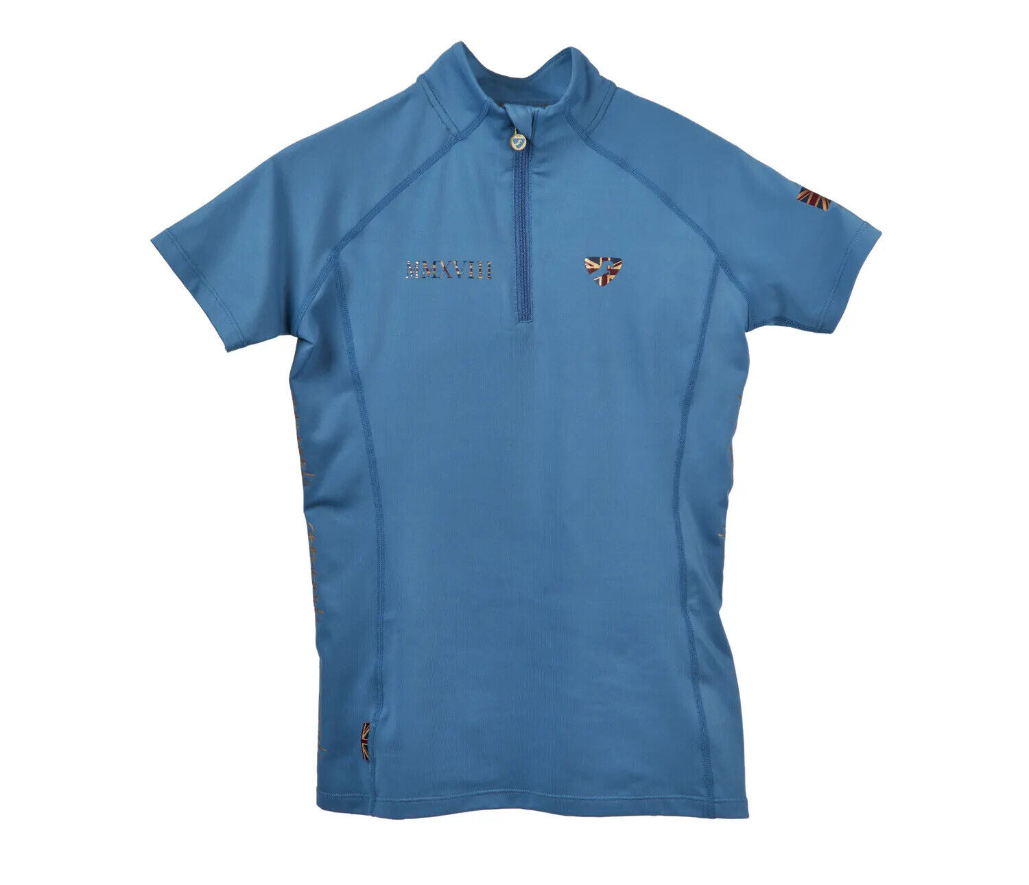 Picture of Shires Aubrion Team Short Sleeve Base Layer - Young Rider | 4 Colours | Age 7-14