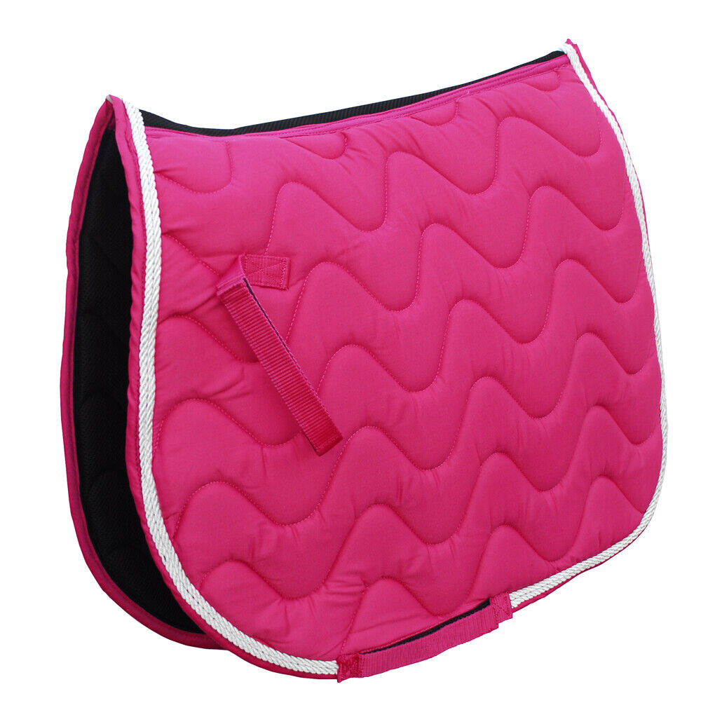 Picture of Rhinegold Wave Saddlepad Numnah | Pony, Cob, Full | 8 Colours