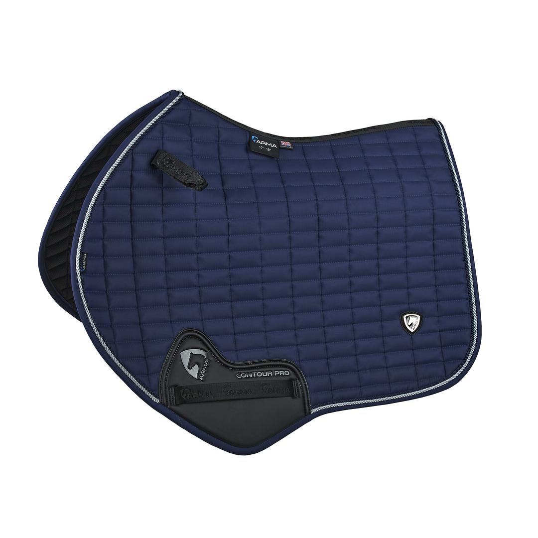 Picture of Shires Arma Classic Jump Saddlecloth, 2 Sizes | 5 Colour Options
