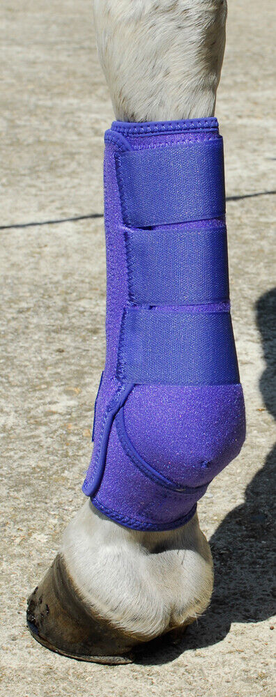 Picture of Rhinegold Sports Medicine Wrap Horse Boots | 5 Colours | Pony, Cob, Full