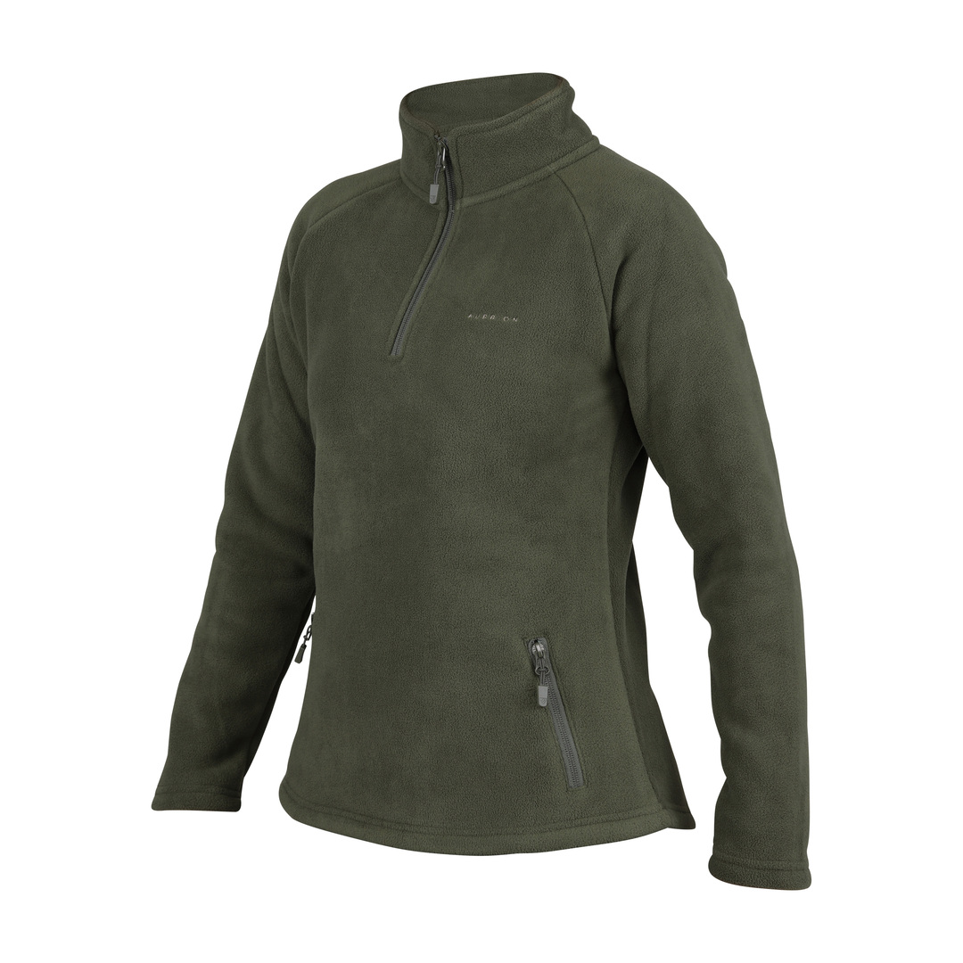Picture of Shires Aubrion Ladies Restore Half Zip Fleece Jacket, Womens, 6 Colours,XXS-XXXL
