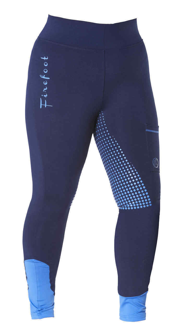 Picture of FireFoot Childs / Kids Ripon Sticky Bum Horse Riding Breeches, 4 Colours