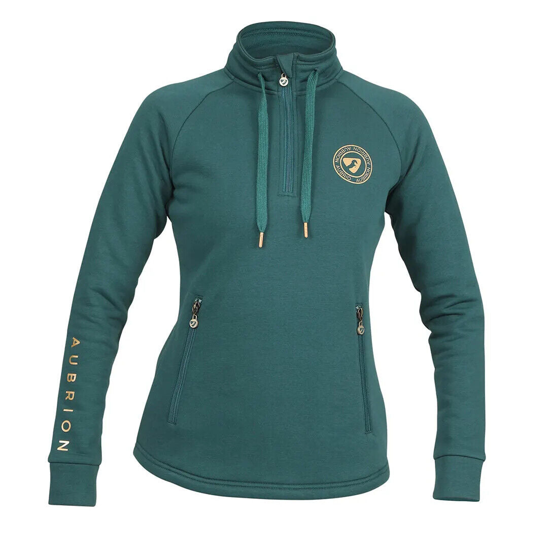 Picture of Shires Aubrion Ladies Elm Half Zip Sweatshirt | Womens | 2 Colours | XXS - XXL