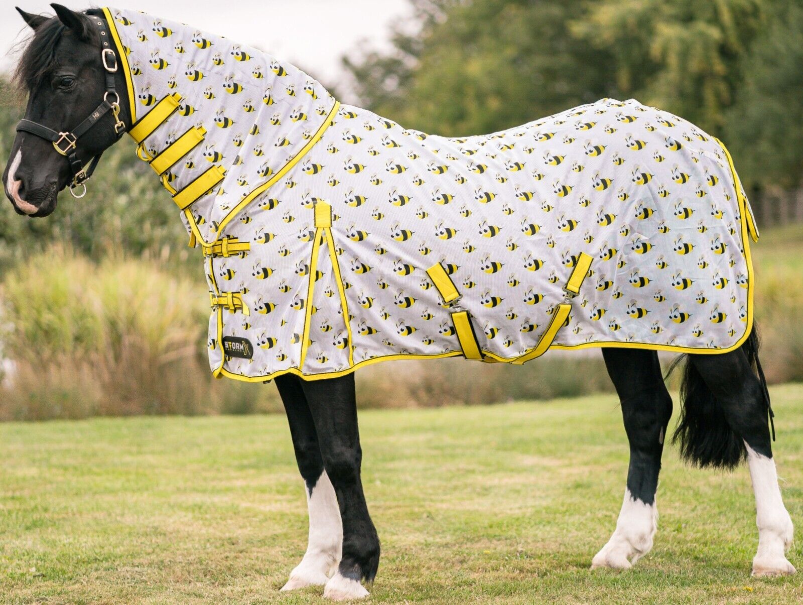 Picture of HY StormX Fly Rug Original Bee Combo Horse/Pony Rug | 4'0" - 7'3"