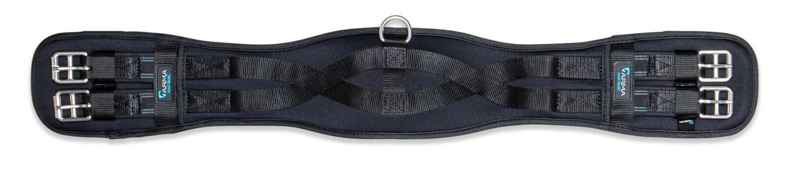 Picture of Shires Arma Memory Foam Dressage Girth with Elastic | Black or Brown | 22" - 30"