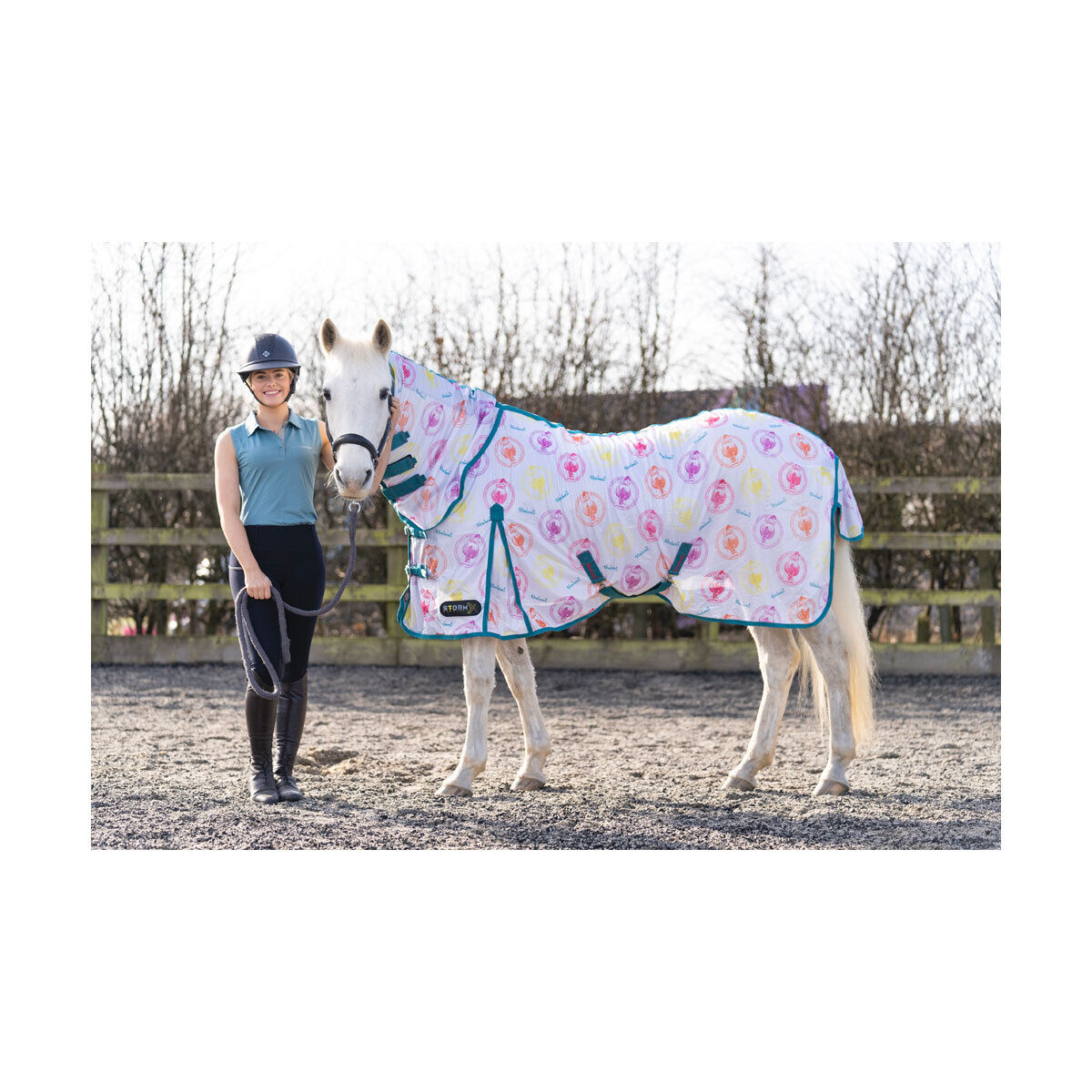 Picture of HY Fly Rug StormX Original Thelwell Collection All Rounder Combi Fly Rug