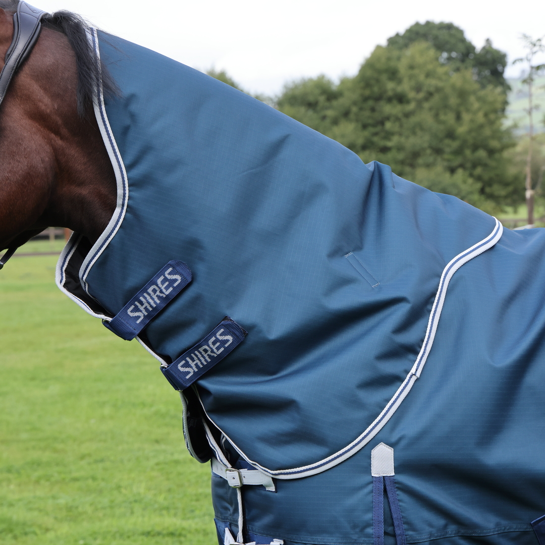 Picture of Shires Highlander Original 50g Lightweight Turnout Neck Cover, Ocean