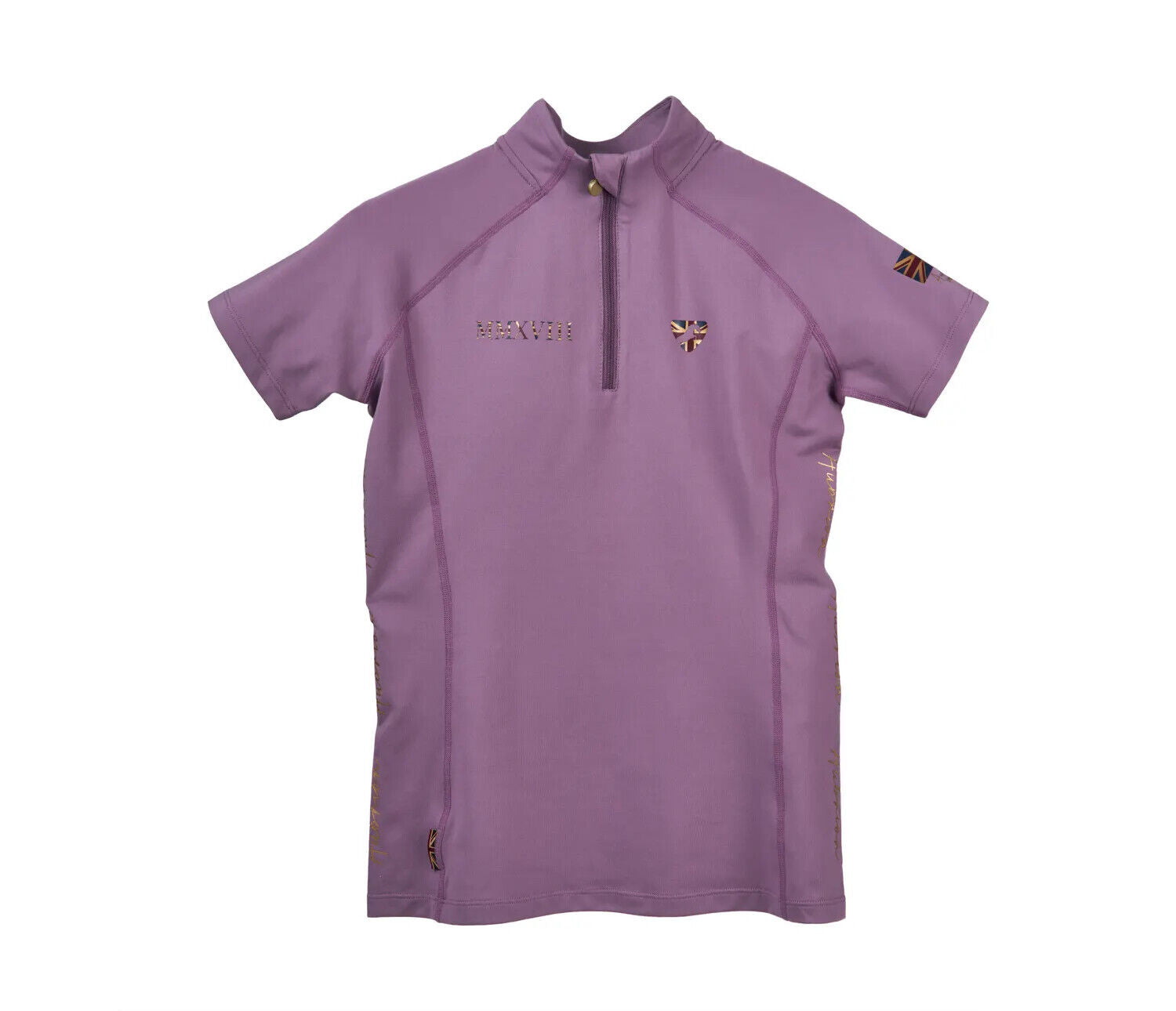 Picture of Shires Aubrion Team Short Sleeve Base Layer - Young Rider | 4 Colours | Age 7-14