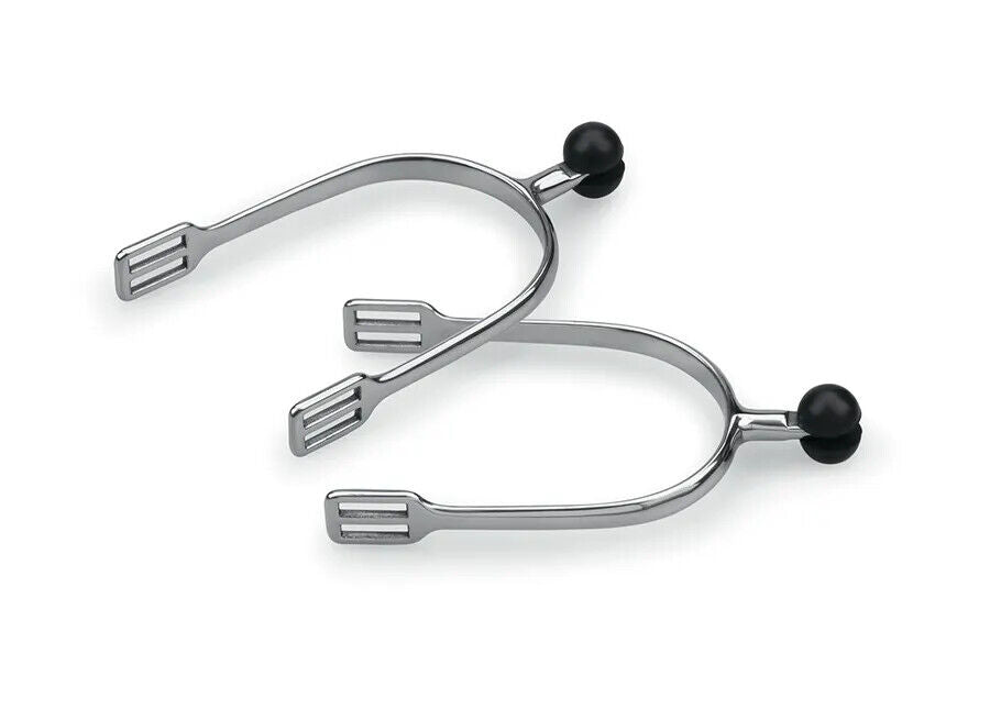 Picture of Shires Plastic Roller Ball Riding Spurs | Stainless Steel |  Mens, Ladies