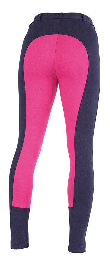 Picture of Jodhpurs | Shires Wessex Ladies Two Tone Horse Riding Jodhpurs | 7 Colour Option