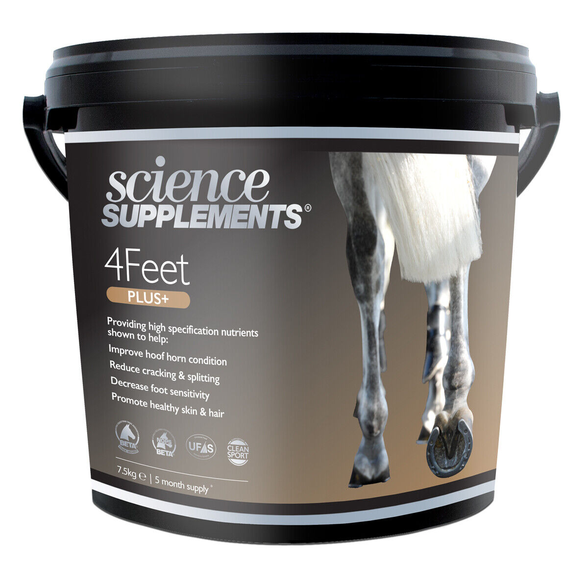 Picture of Science Supplements 4Feet Plus Hoof Health Condition Supplement, 1.5 Kg, 7.35 Kg