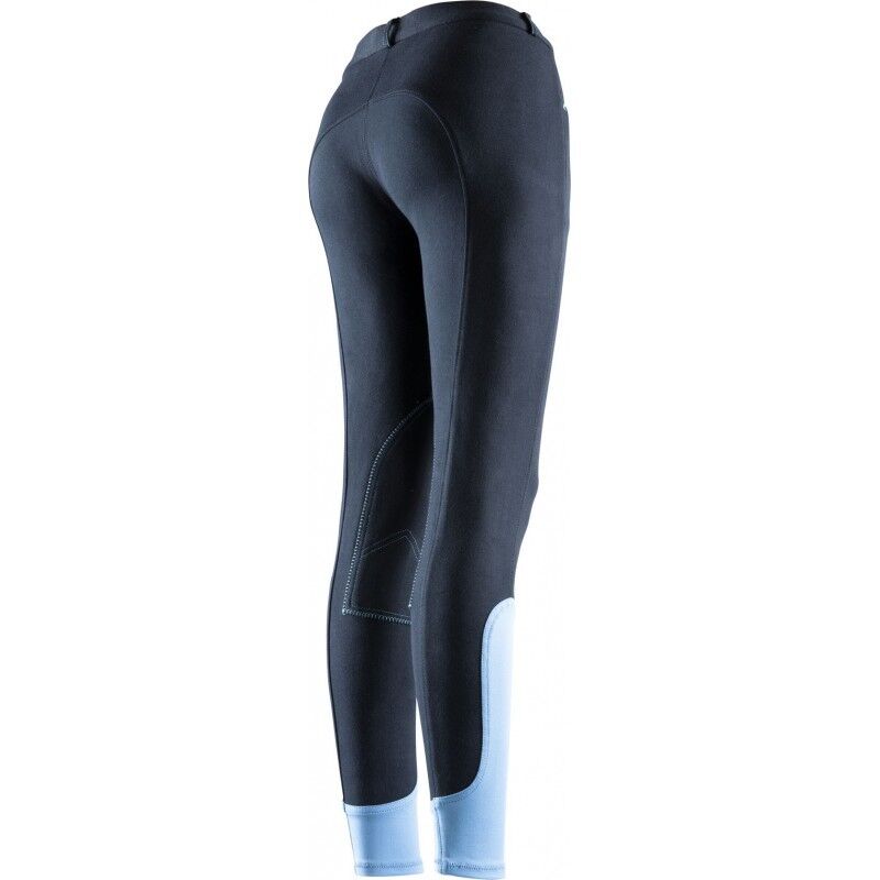Picture of Equi-Theme Pro Fun Line Ladies Womens Breeches Stretch Material Two Tone Colour