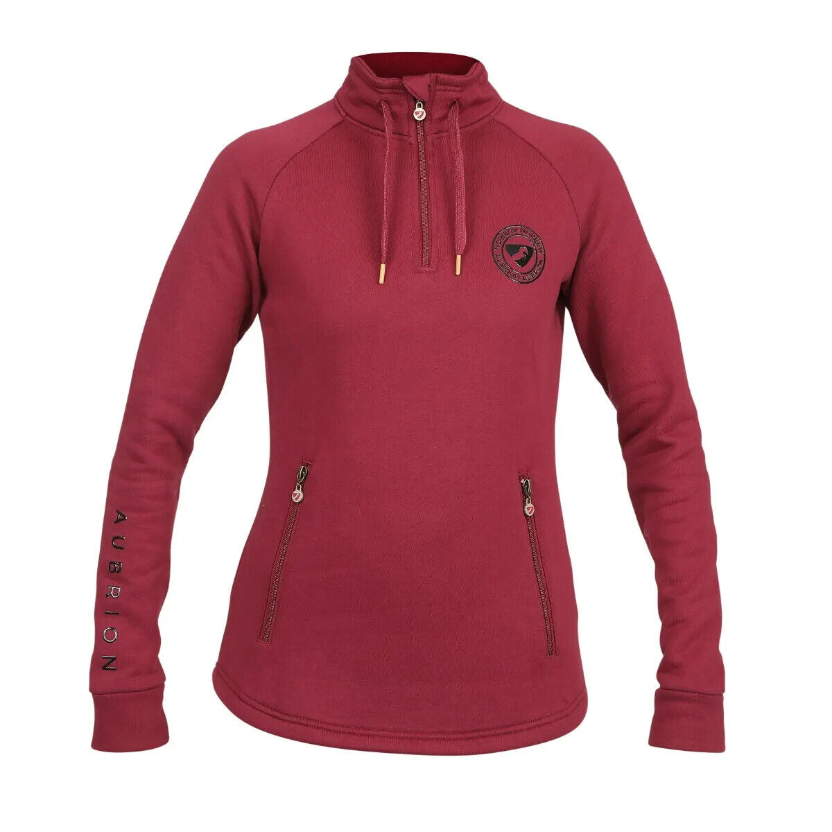 Picture of Shires Aubrion Ladies Elm Half Zip Sweatshirt | Womens | 2 Colours | XXS - XXL