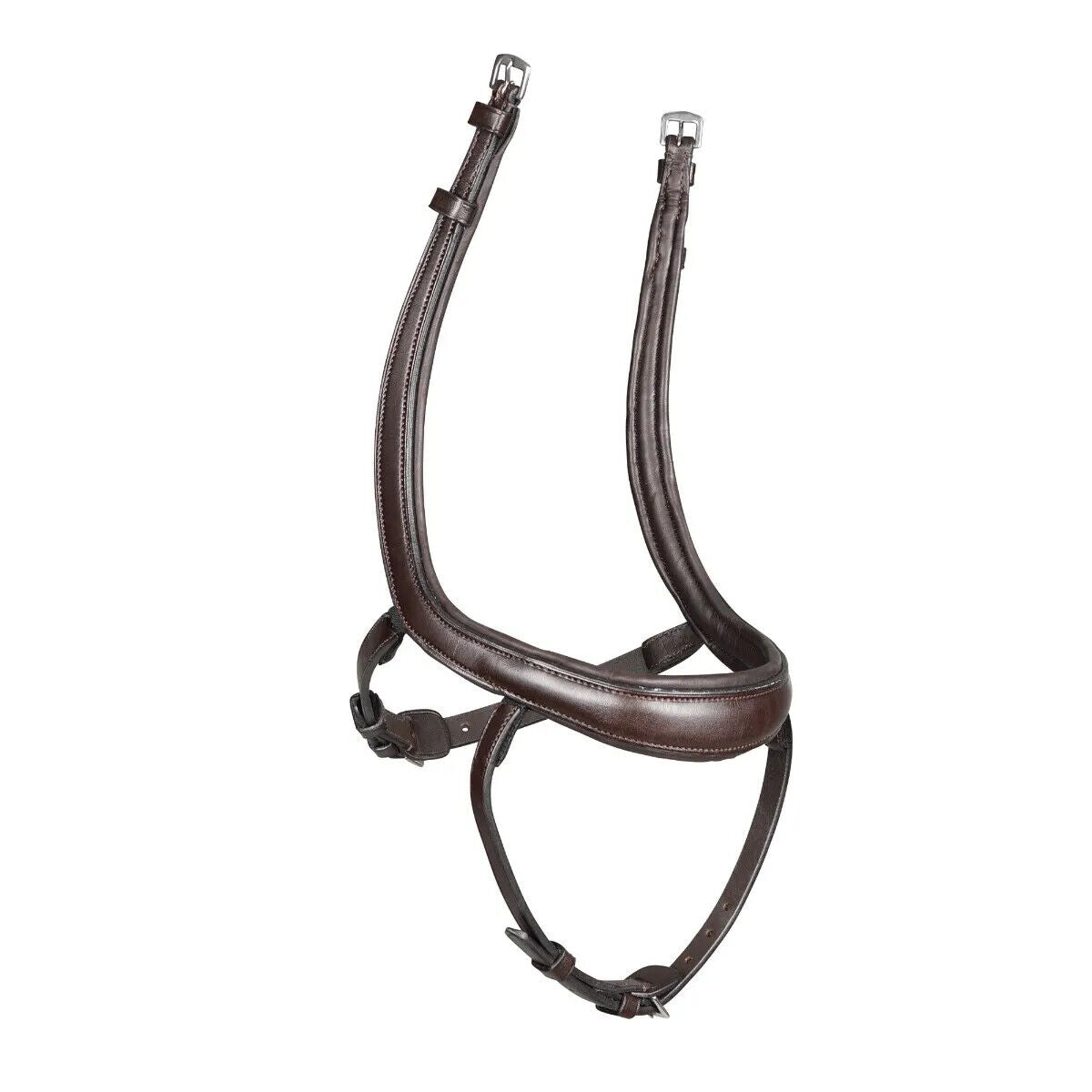 Picture of Shires Velociti Lusso Ergonomic Curved Flash Noseband | 2 Colours | 4 Sizes