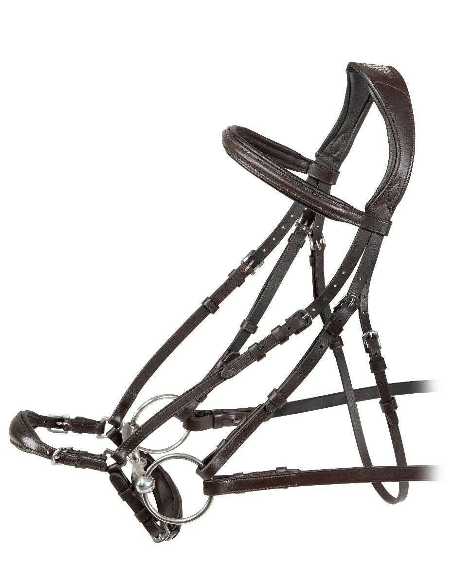 Picture of Shires Velociti Rapida Drop Noseband Bridle  | 2 Colours | 4 Sizes