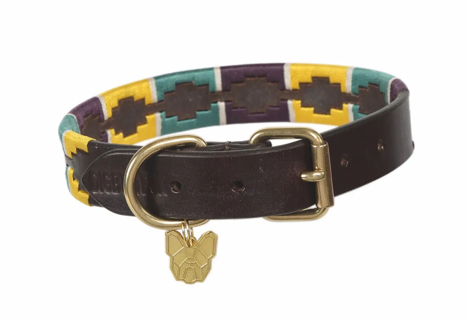 Picture of Shires Digby & Fox Drover Polo Leather Dog Collar | 8 Sizes | 4 Colours