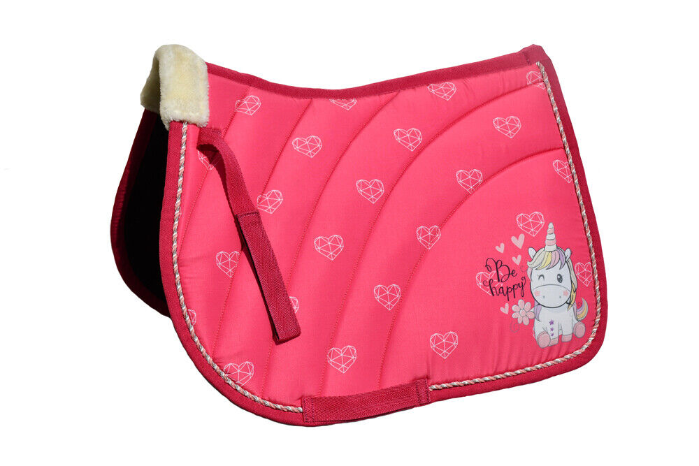 Picture of Rhinegold Unicorn Pony Saddlepad | Saddlecloth, 2 sizes, 2 Colours