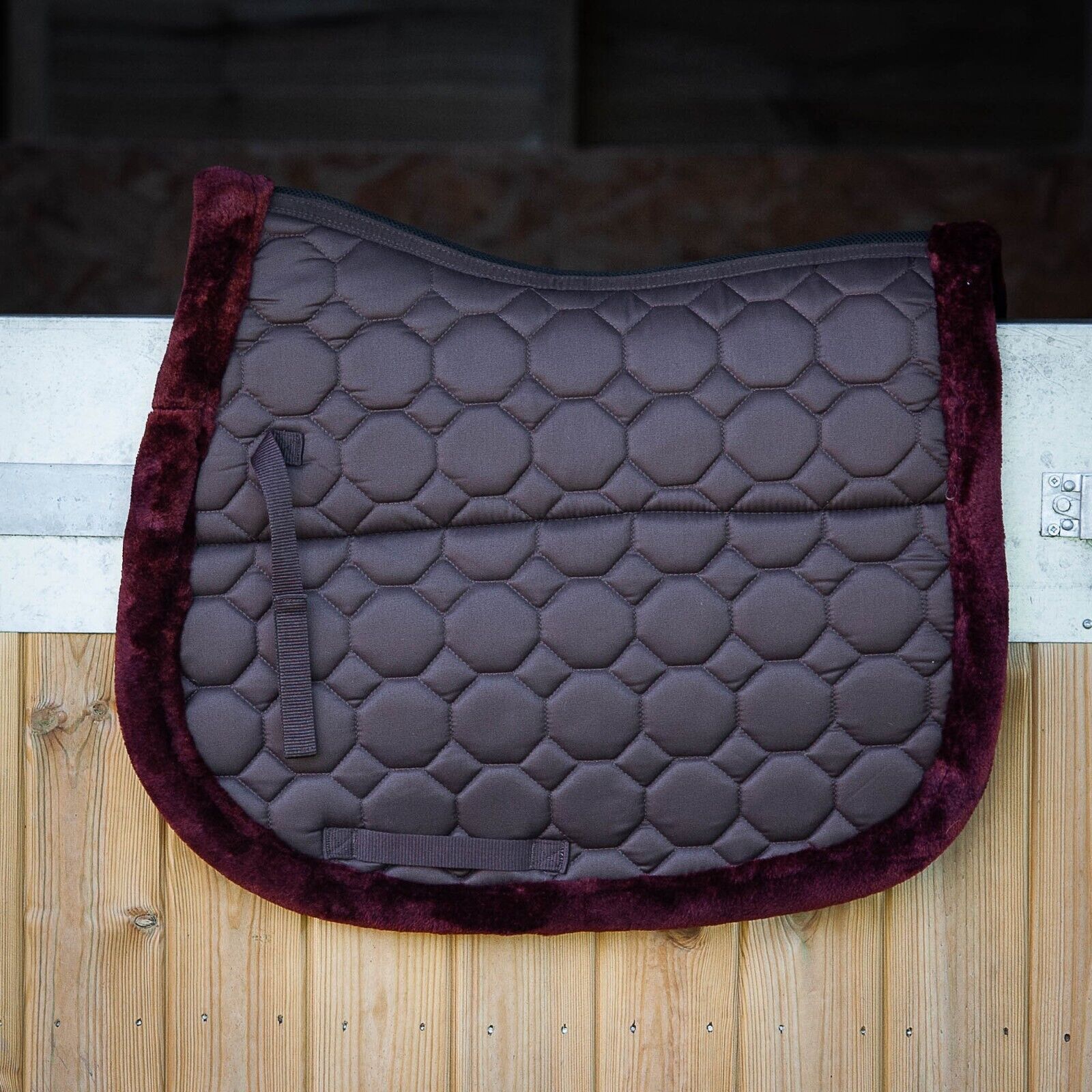 Picture of Lined Saddle Pad, Saddlecloth, Gallop Prestige Fully Lined Saddlepad, Full