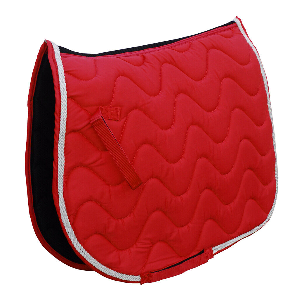Picture of Rhinegold Wave Saddlepad Numnah | Pony, Cob, Full | 8 Colours