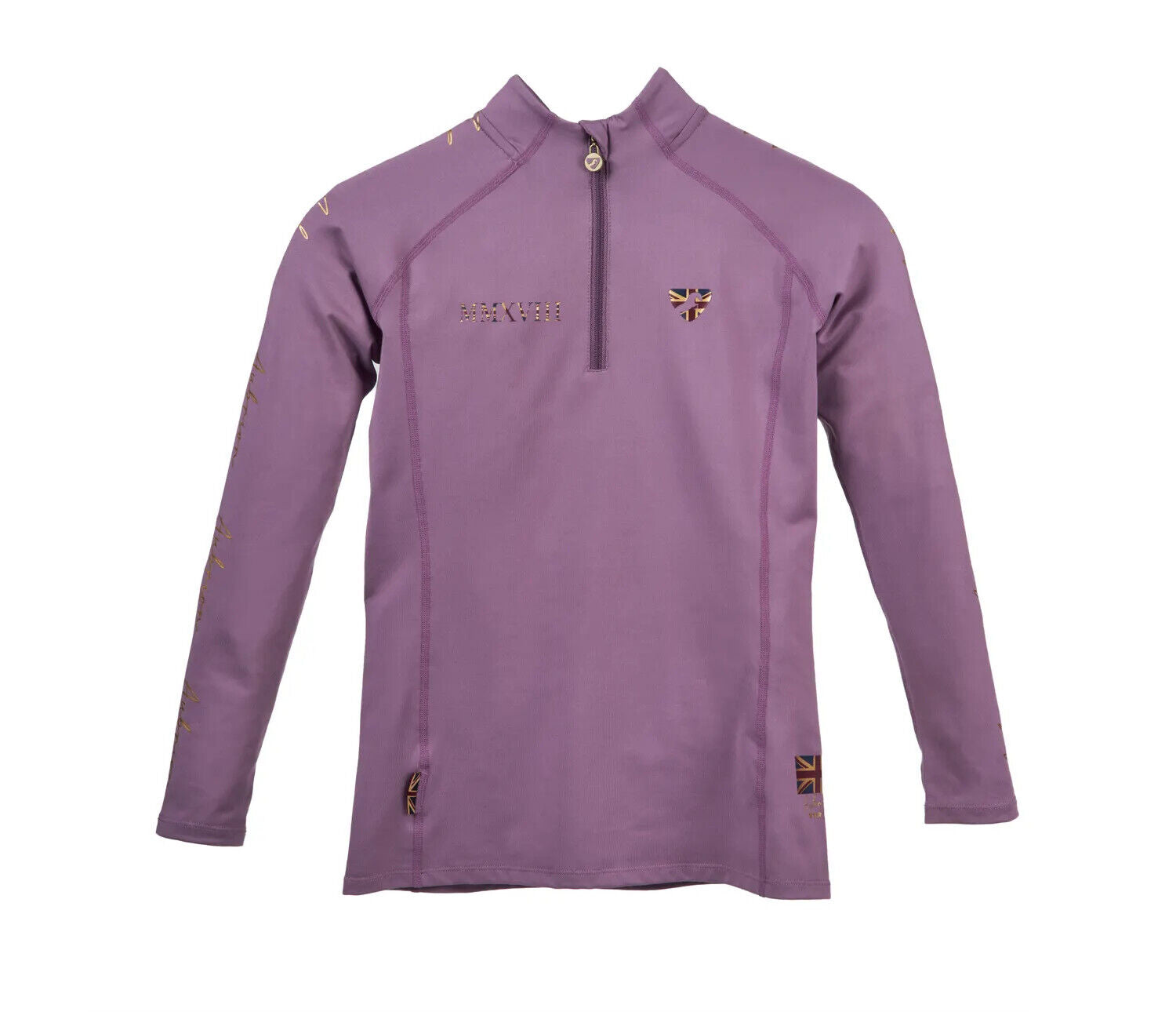 Picture of Shires Aubrion Team Long Sleeve Base Layer - Young Rider | 4 Colours | Age 7-14