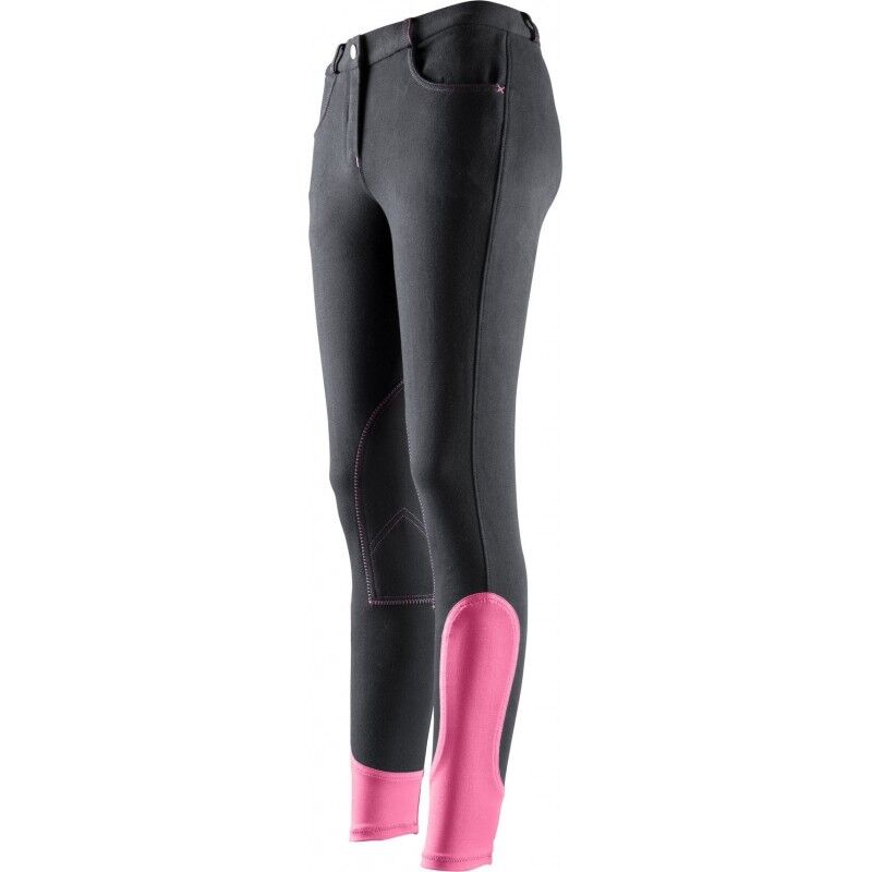 Picture of Equi-Theme Pro Fun Line Ladies Womens Breeches Stretch Material Two Tone Colour
