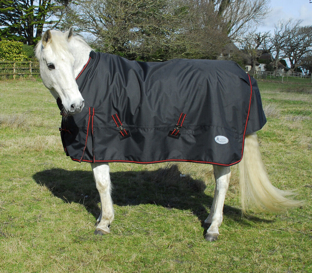 Picture of Rhinegold Thor 350G 1000 Denier Heavyweight Horse Turnout Rug Blanket 4 Colours