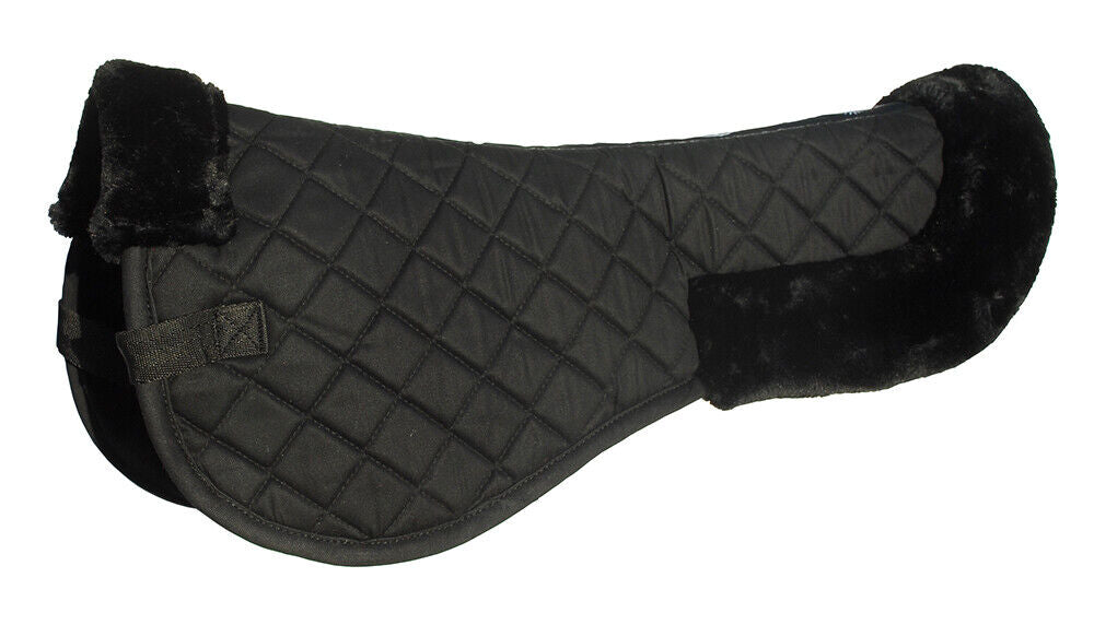 Picture of Rhinegold Comfort Half Saddle Pad Cotton Half Pad |  3 Sizes | 7 Colours