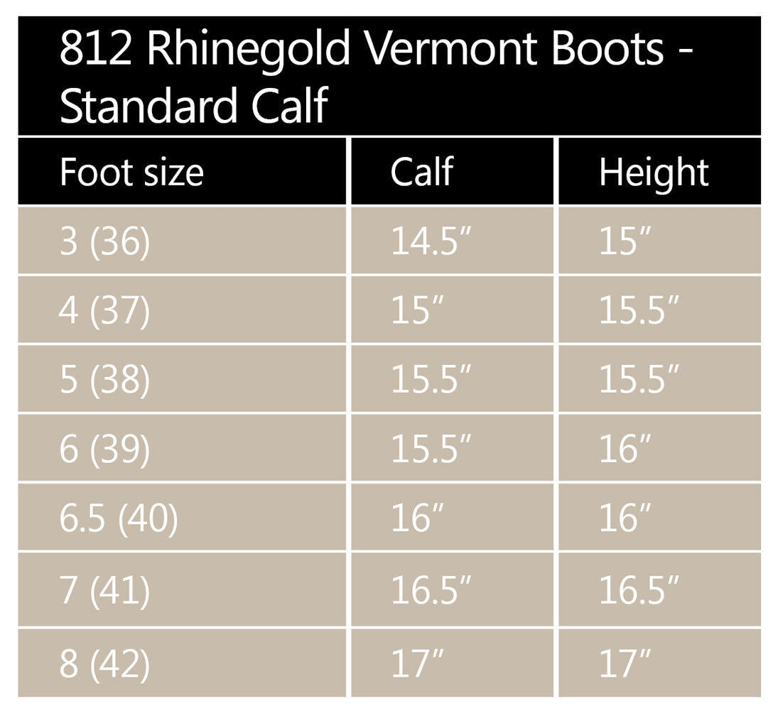 Picture of Rhinegold Vermont Long Leather Country Boots, Waterproof, 2 width fittings,