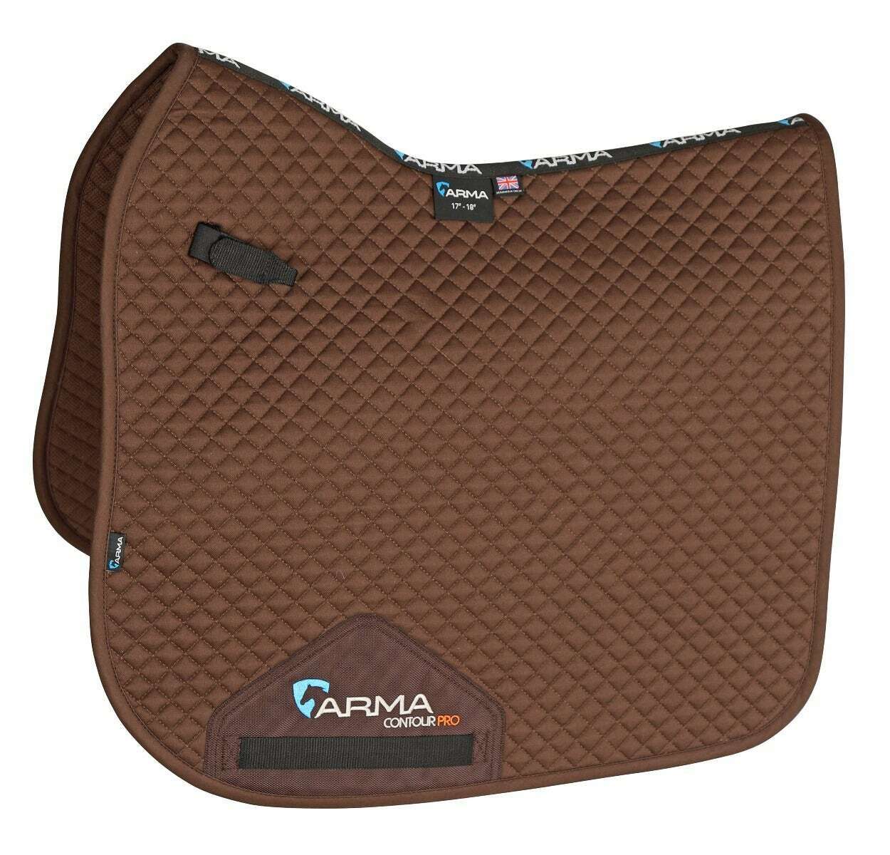 Picture of Shires Arma Dressage Saddlecloth | 100% Cotton Outer | 10 Colours | Size 17"-18"